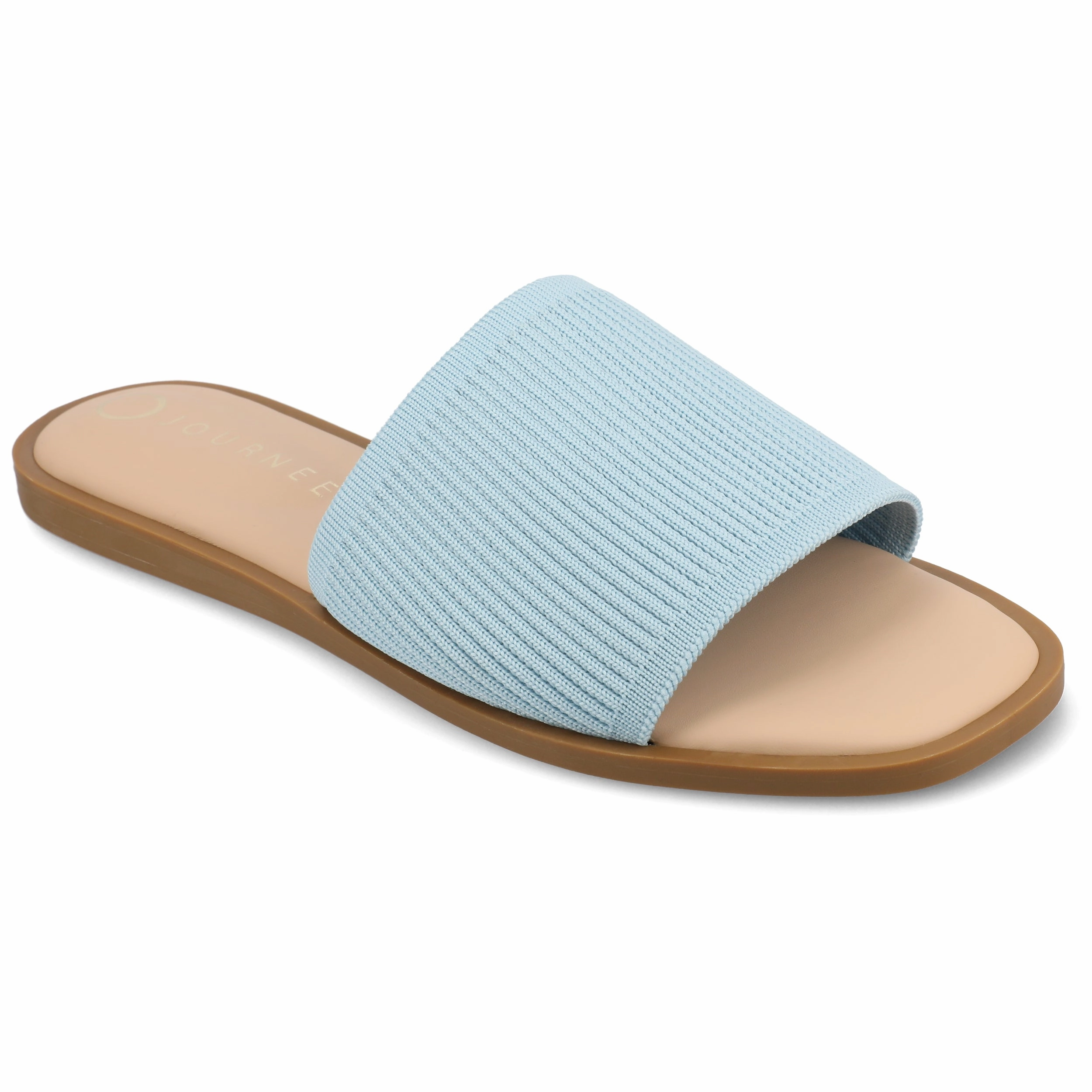 Journee Women's Prisilla Medium and Wide Width Flat Sandals