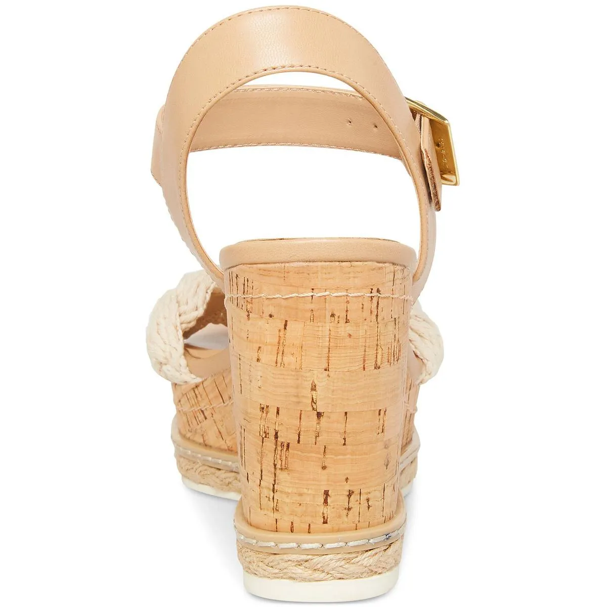 Junee Womens Open Toe Platform Ankle Strap