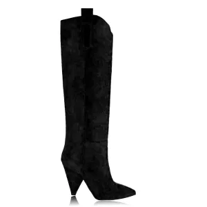 KEITA BLACK SUEDE