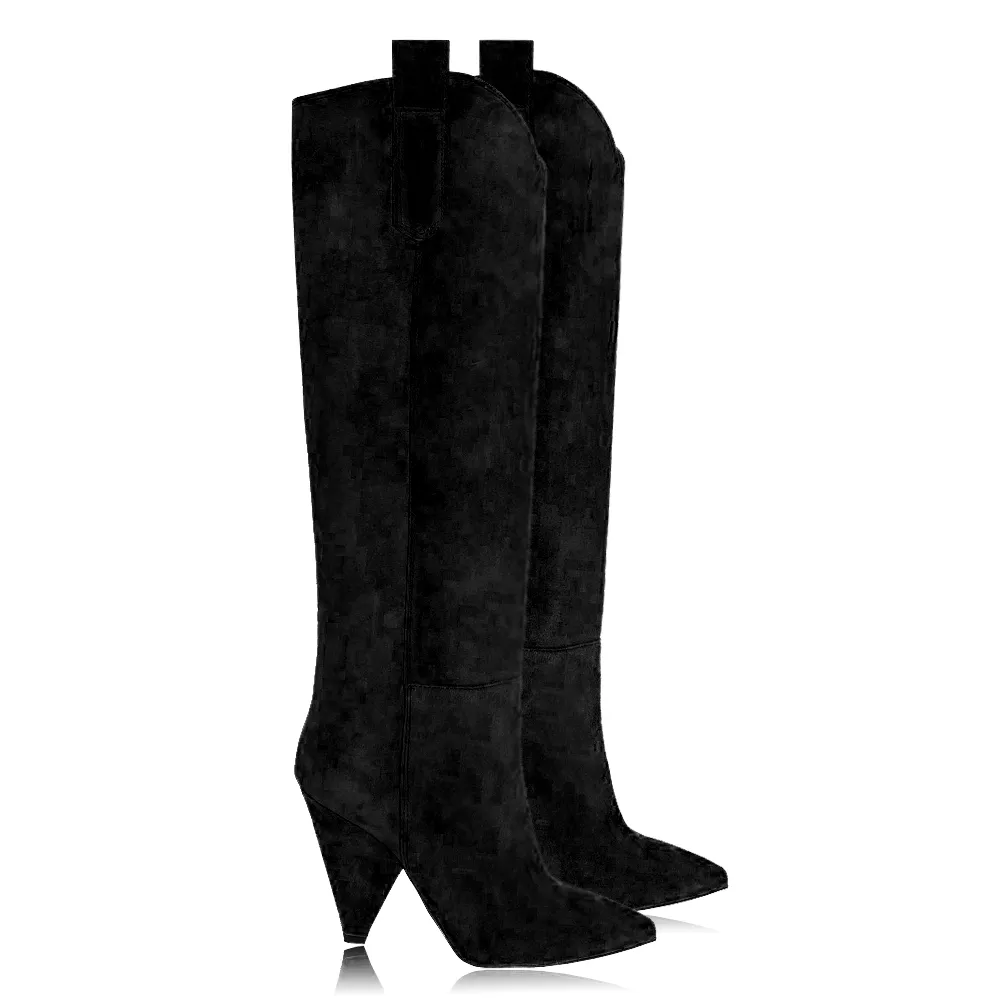 KEITA BLACK SUEDE