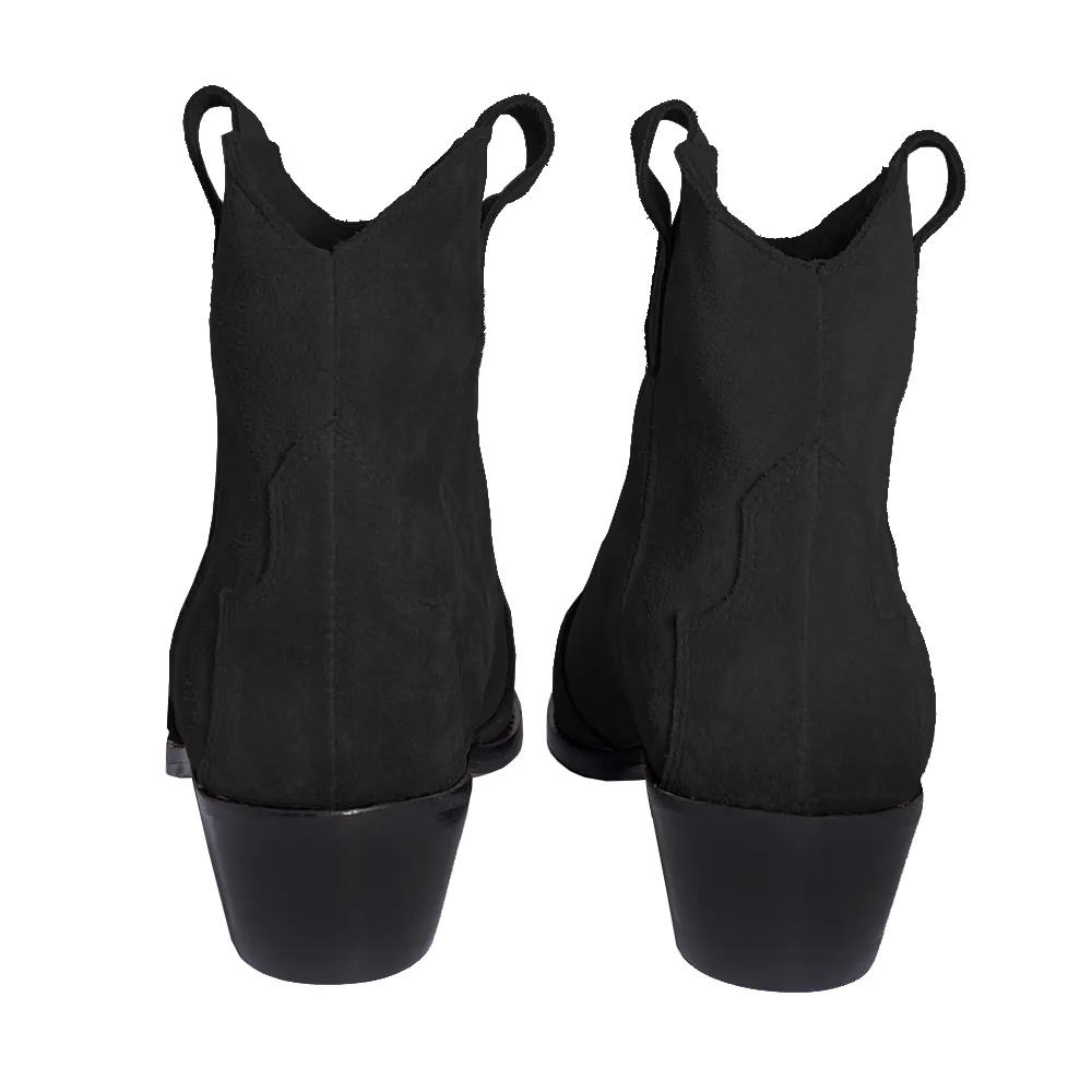 KENDAL BLACK SUEDE