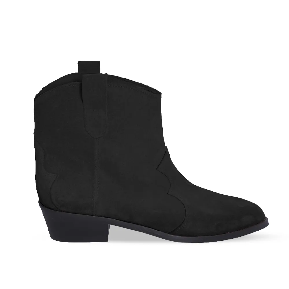 KENDAL BLACK SUEDE