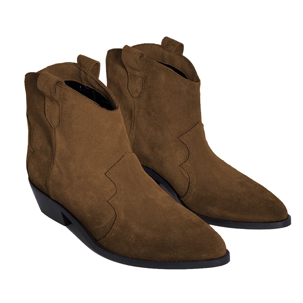KENDAL SUEDE BROWN