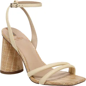 Kia Womens Leather Dress Heel Sandals