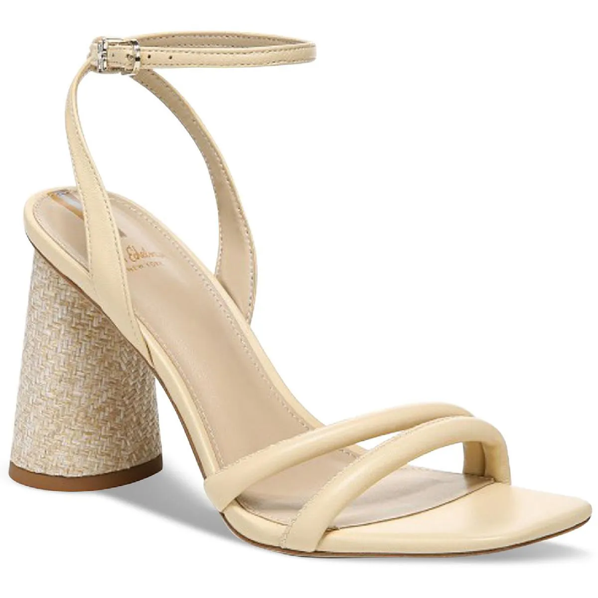 Kia Womens Leather Dress Heel Sandals