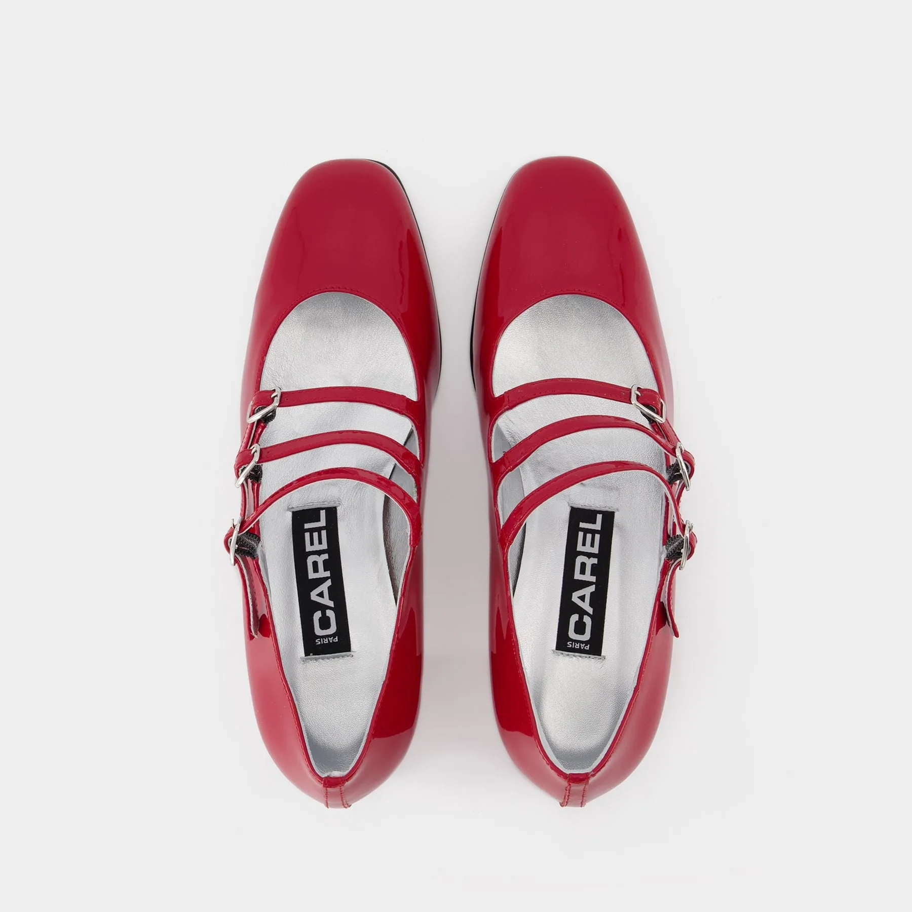 Kina Babies in Red Patent Leather