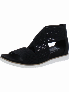 Kitts Womens Suede Knit Gladiator Sandals