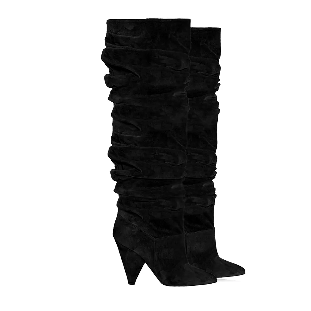 KYRA BLACK SUEDE