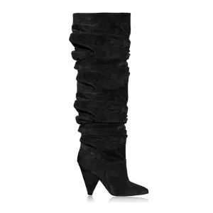 KYRA BLACK SUEDE