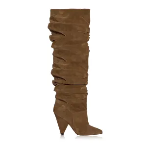 KYRA BROWN SUEDE