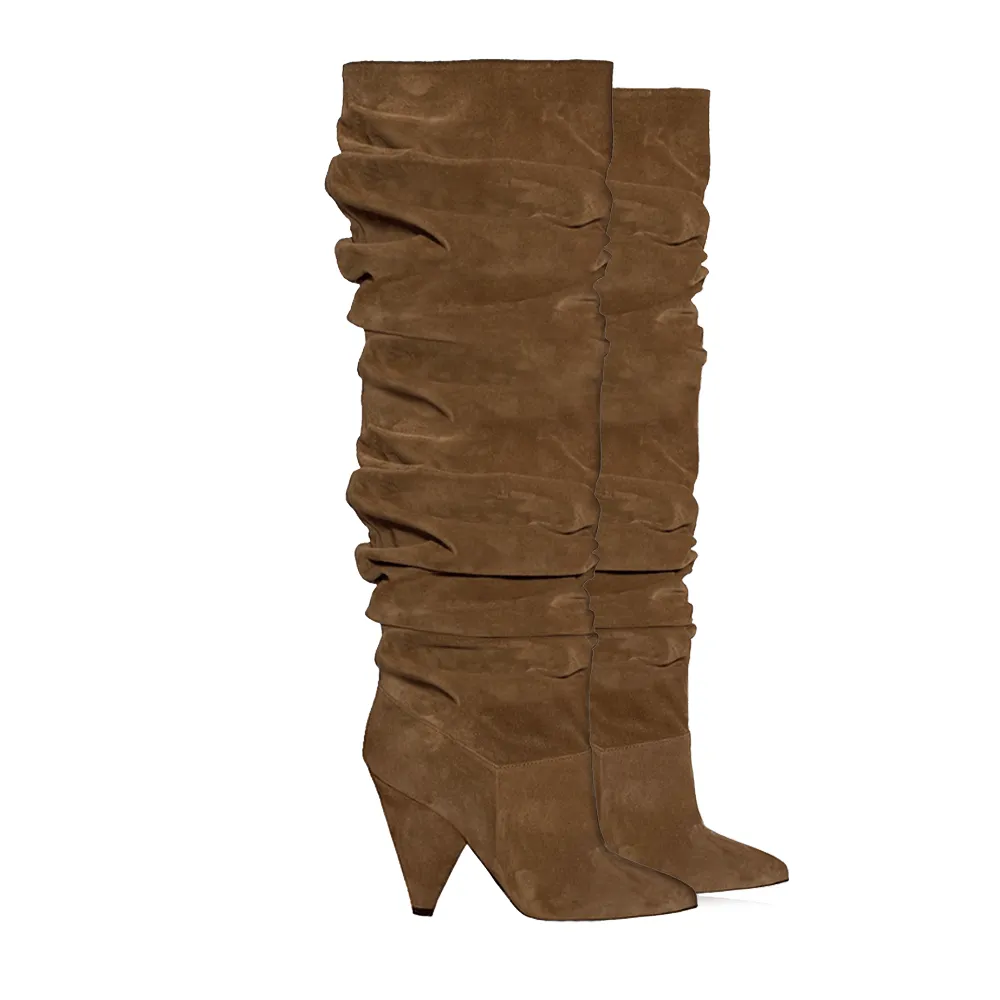 KYRA BROWN SUEDE