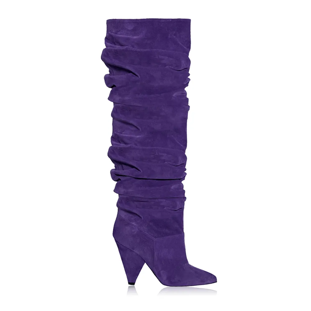 KYRA PURPLE SUEDE