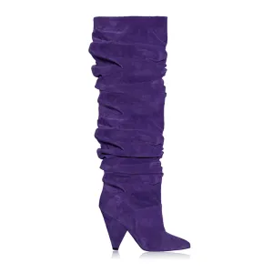 KYRA PURPLE SUEDE