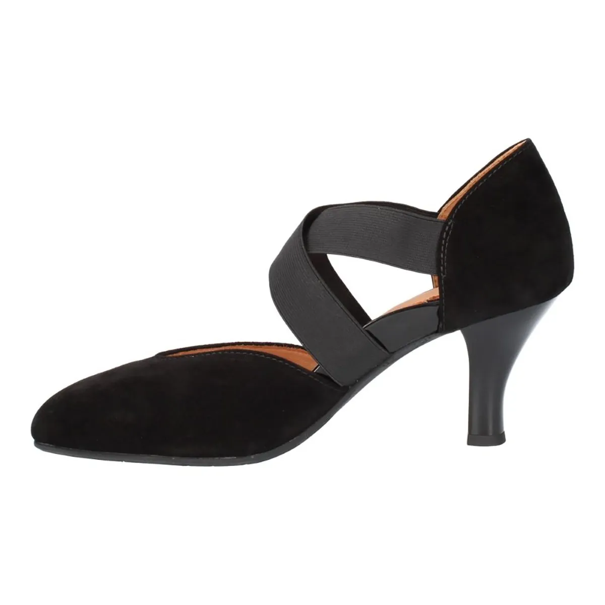 LAmour Des Pieds Women's Bishar Black Suede