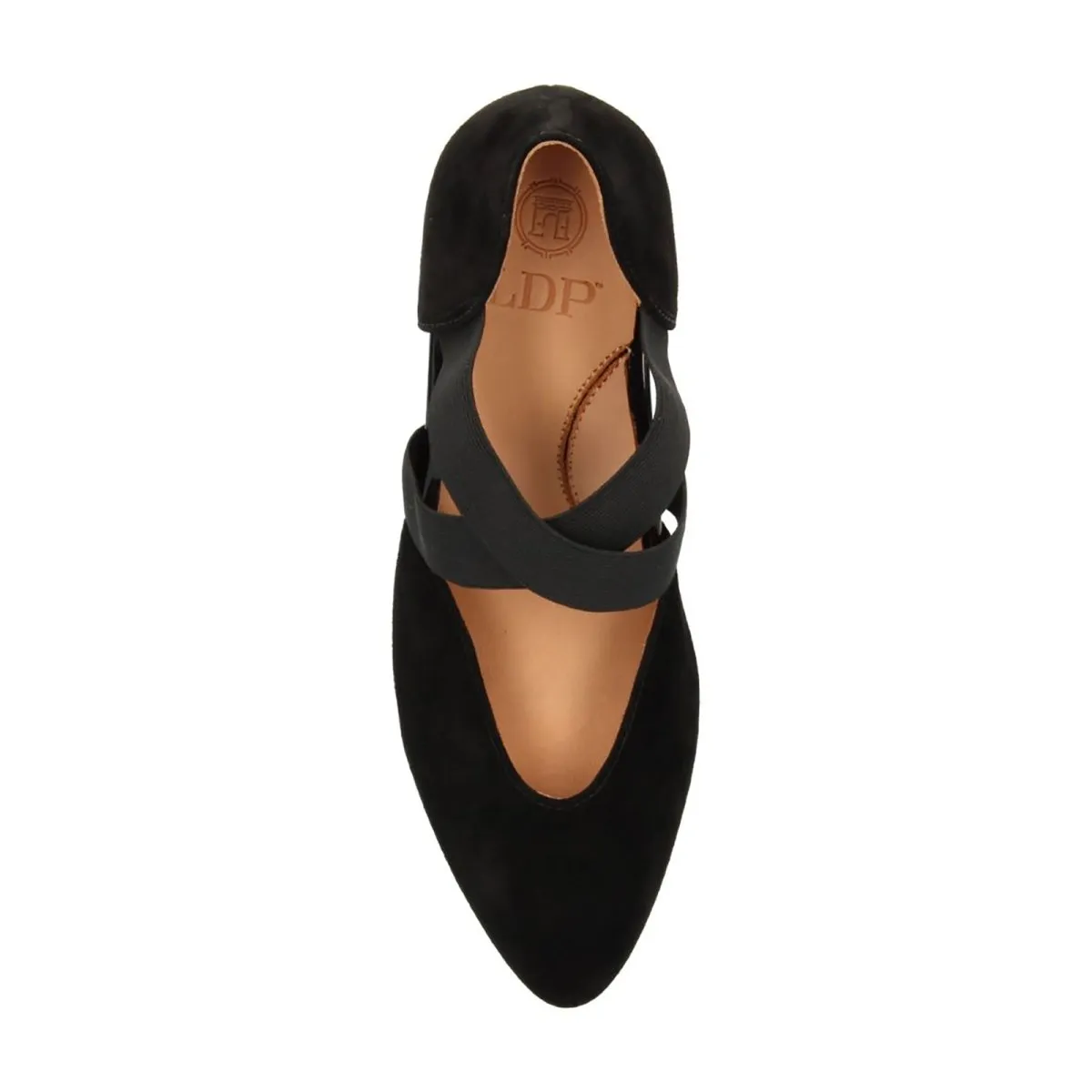 LAmour Des Pieds Women's Bishar Black Suede