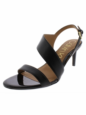 Lancy Womens Leather Stiletto Dress Sandals