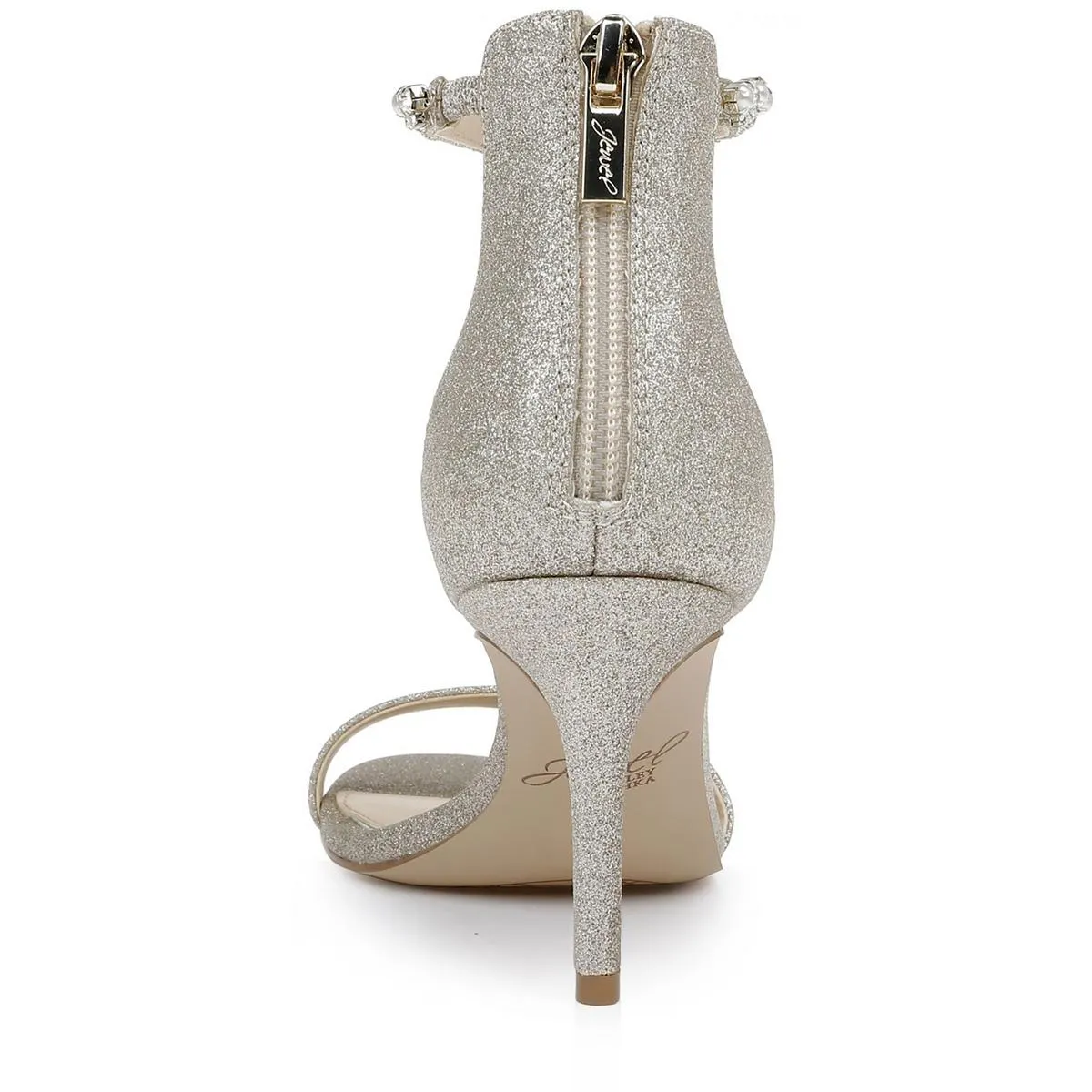 Landen Womens Glitter Ankle Heels