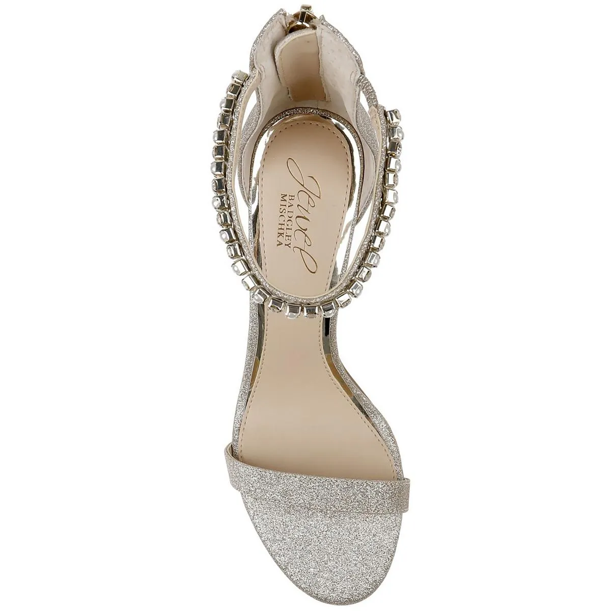 Landen Womens Glitter Ankle Heels