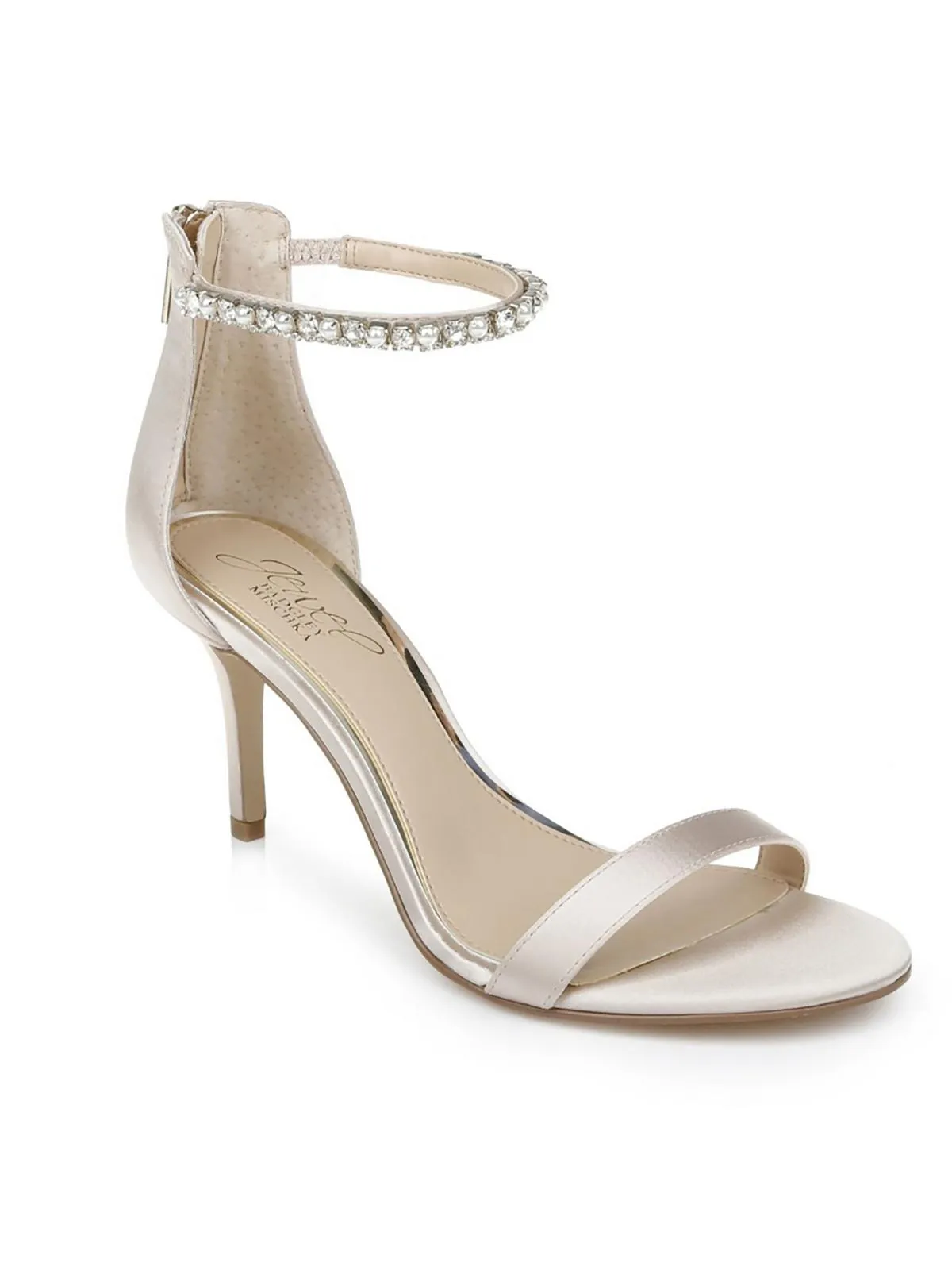 Landen Womens Glitter Ankle Heels