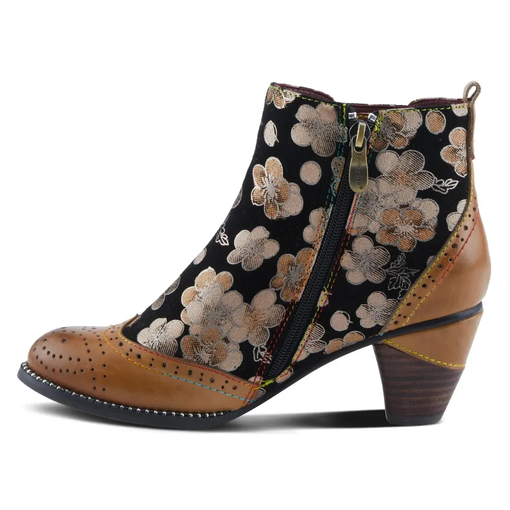 L'artiste By Spring Step Glynn Tan Multi Leather Boot (Women's)