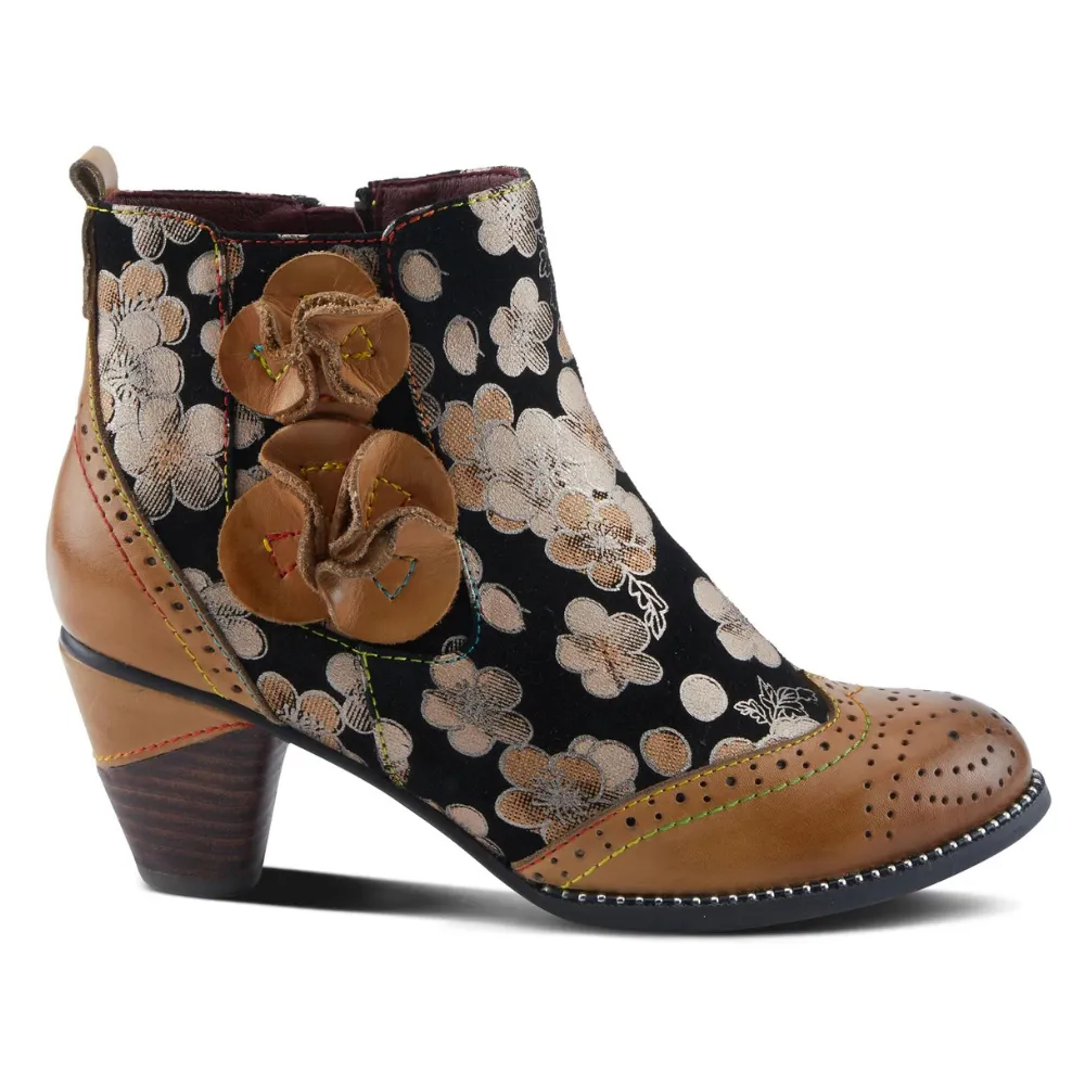 L'artiste By Spring Step Glynn Tan Multi Leather Boot (Women's)