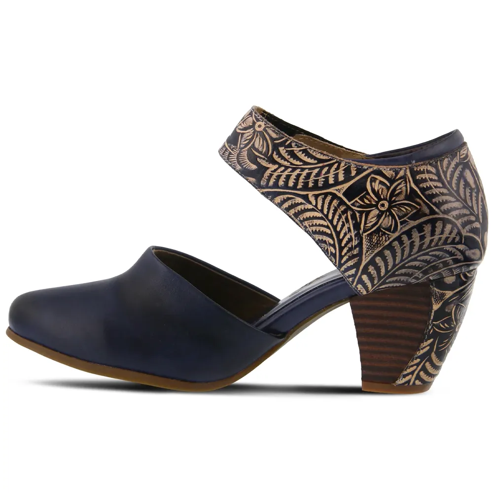 L'Artiste By Spring Step Toolie Blue Leather (Women's)