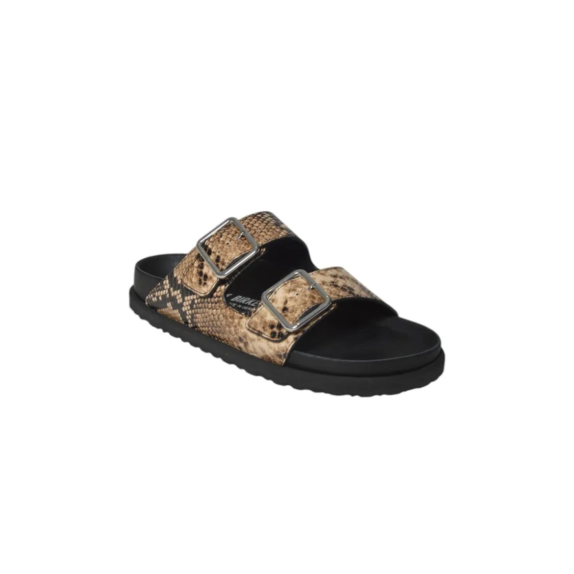 Lauren Arizona Beige Python Leather Sandals 1774