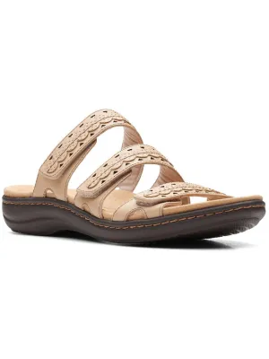 Laurieann Cove Womens Cushioned Ajustable Slide Sandals