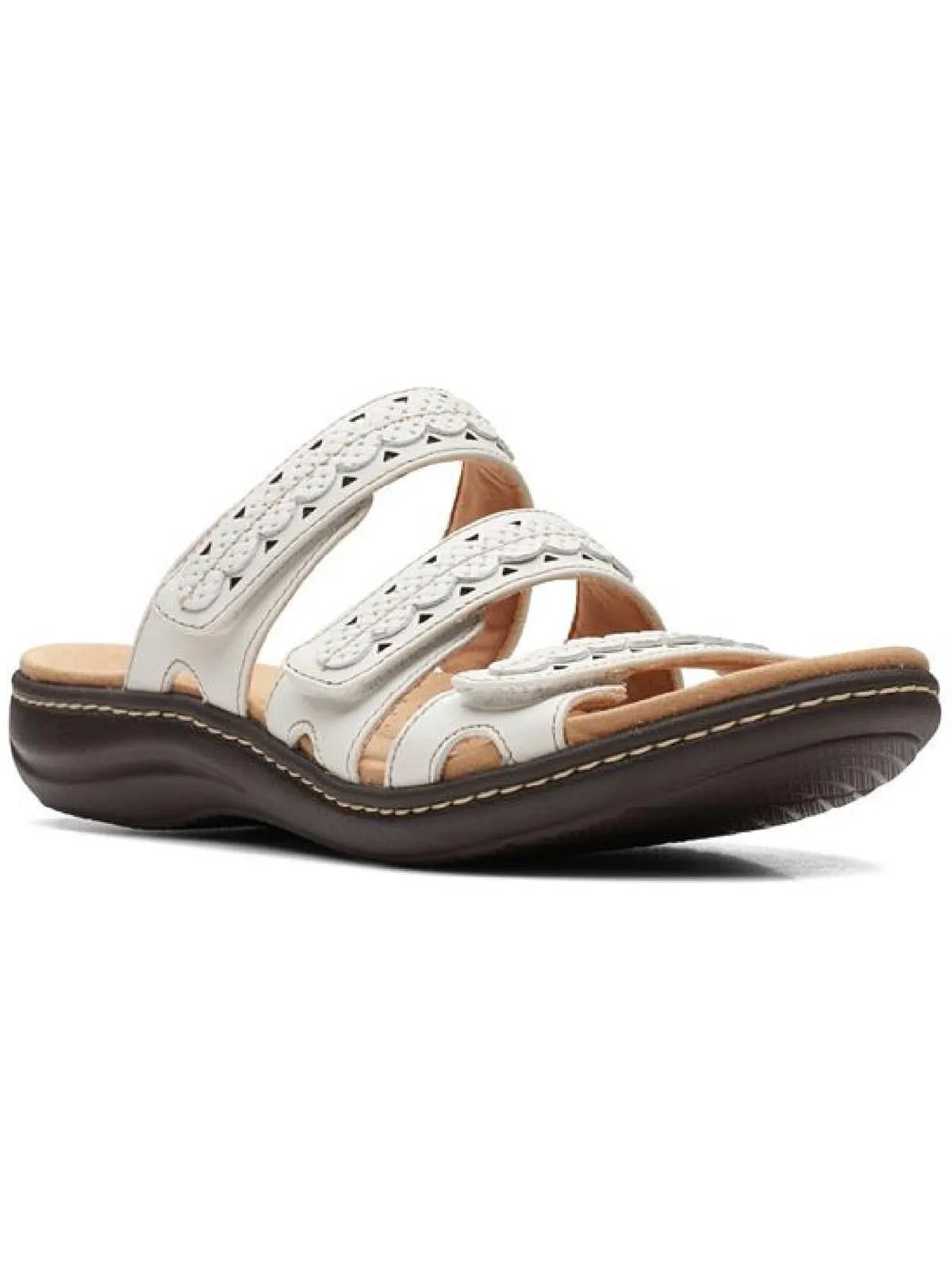Laurieann Cove Womens Cushioned Ajustable Slide Sandals