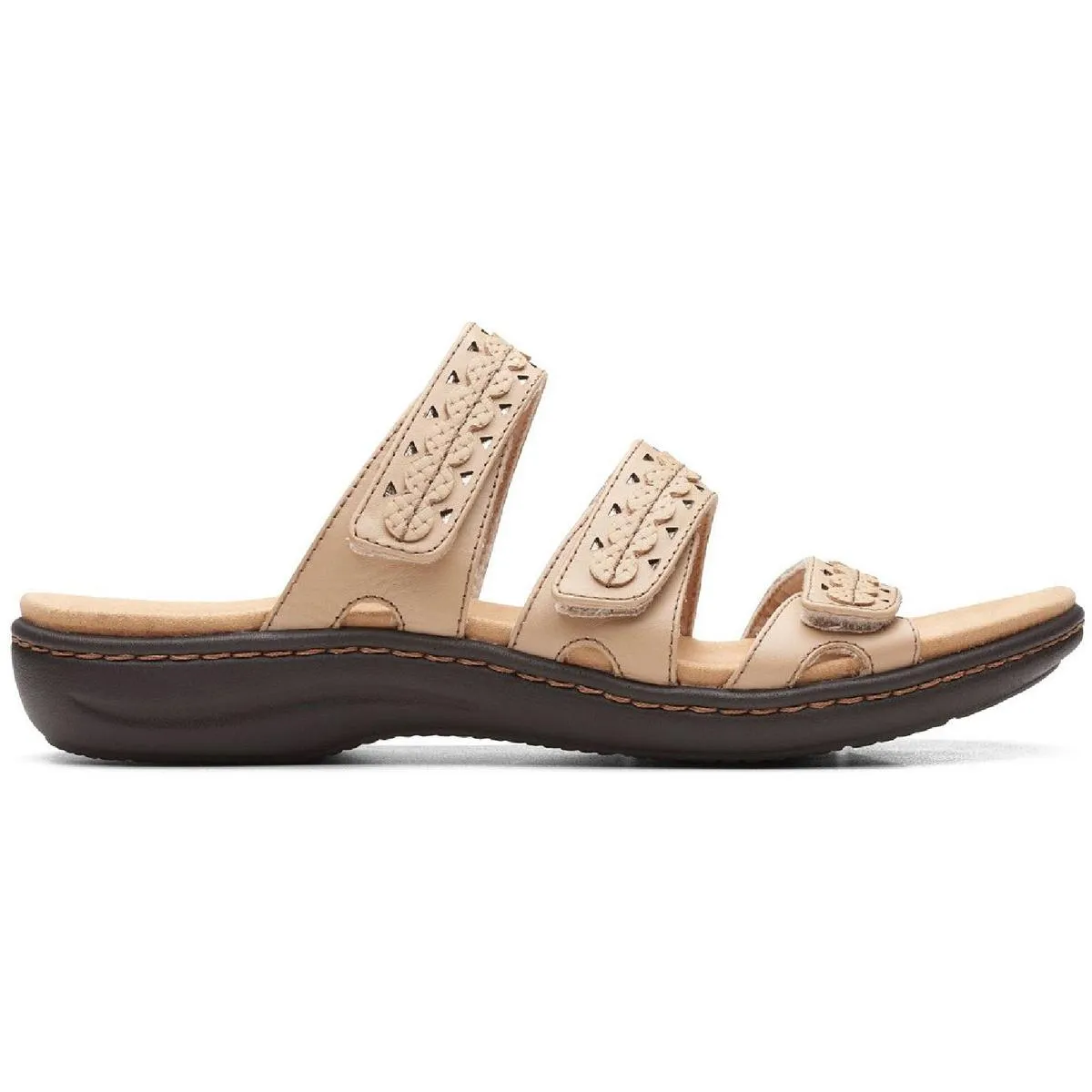 Laurieann Cove Womens Cushioned Ajustable Slide Sandals