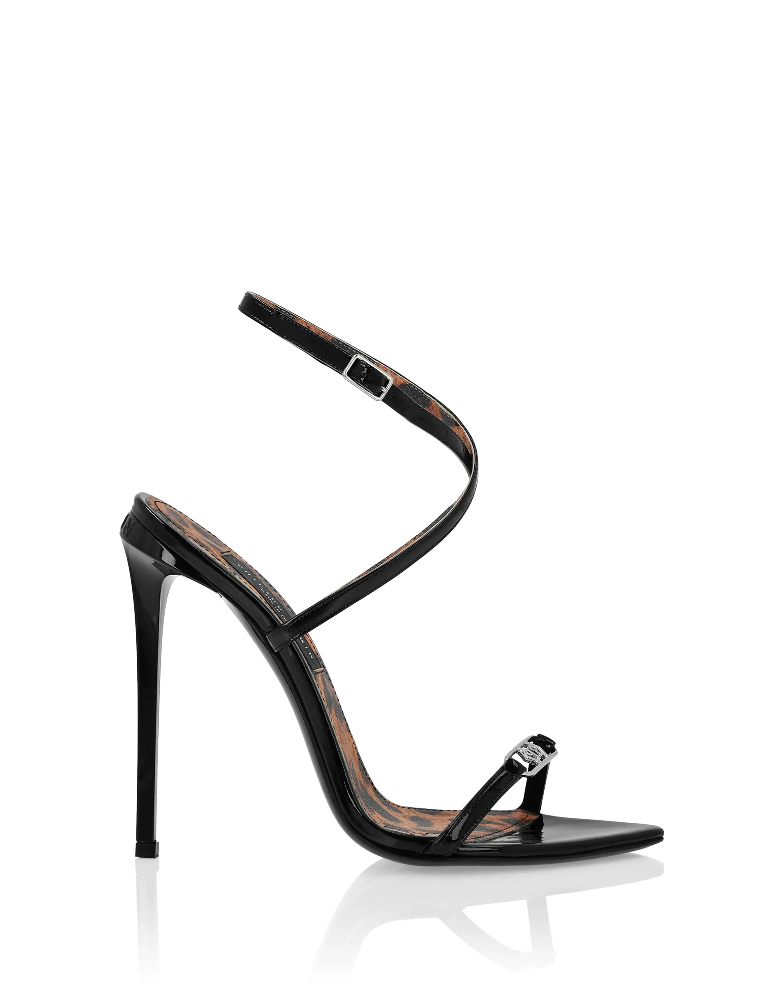 Leather Sandals High Heels