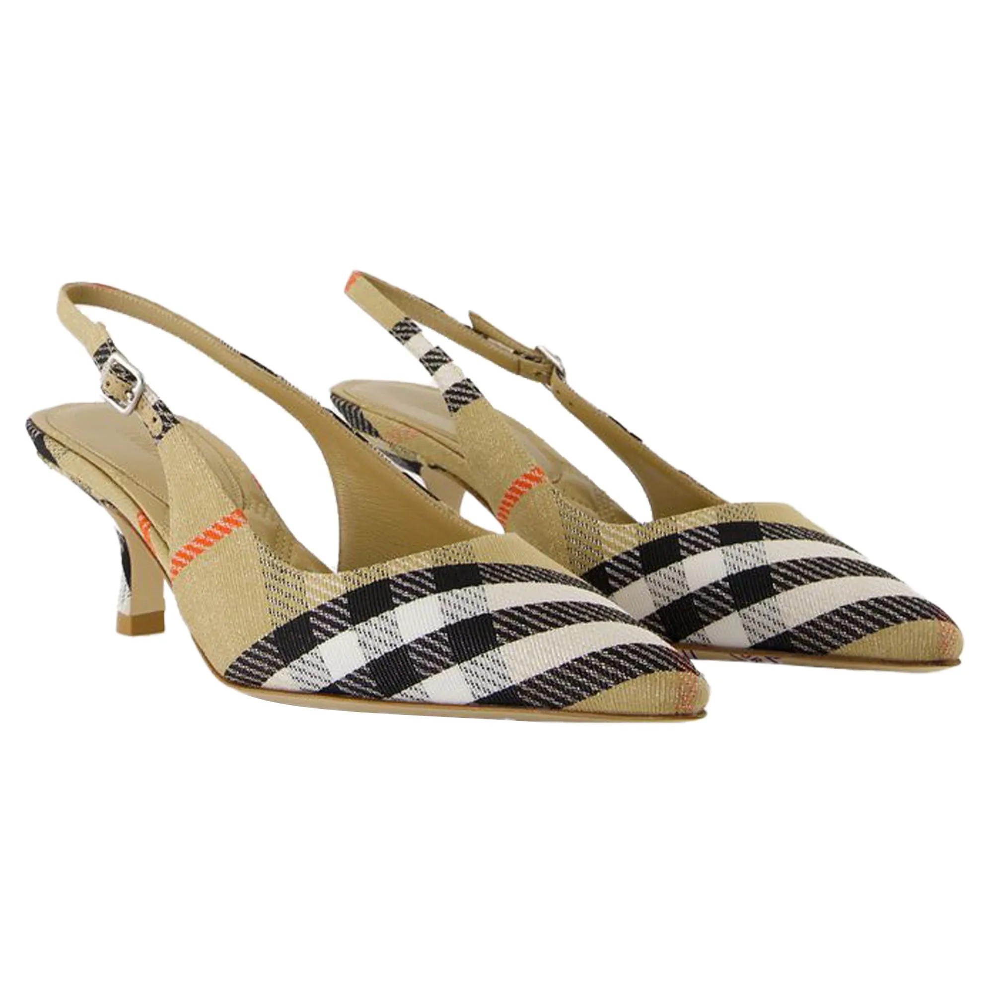 Lf Birdie 55 Sandals - Burberry - Synthetic - Beige