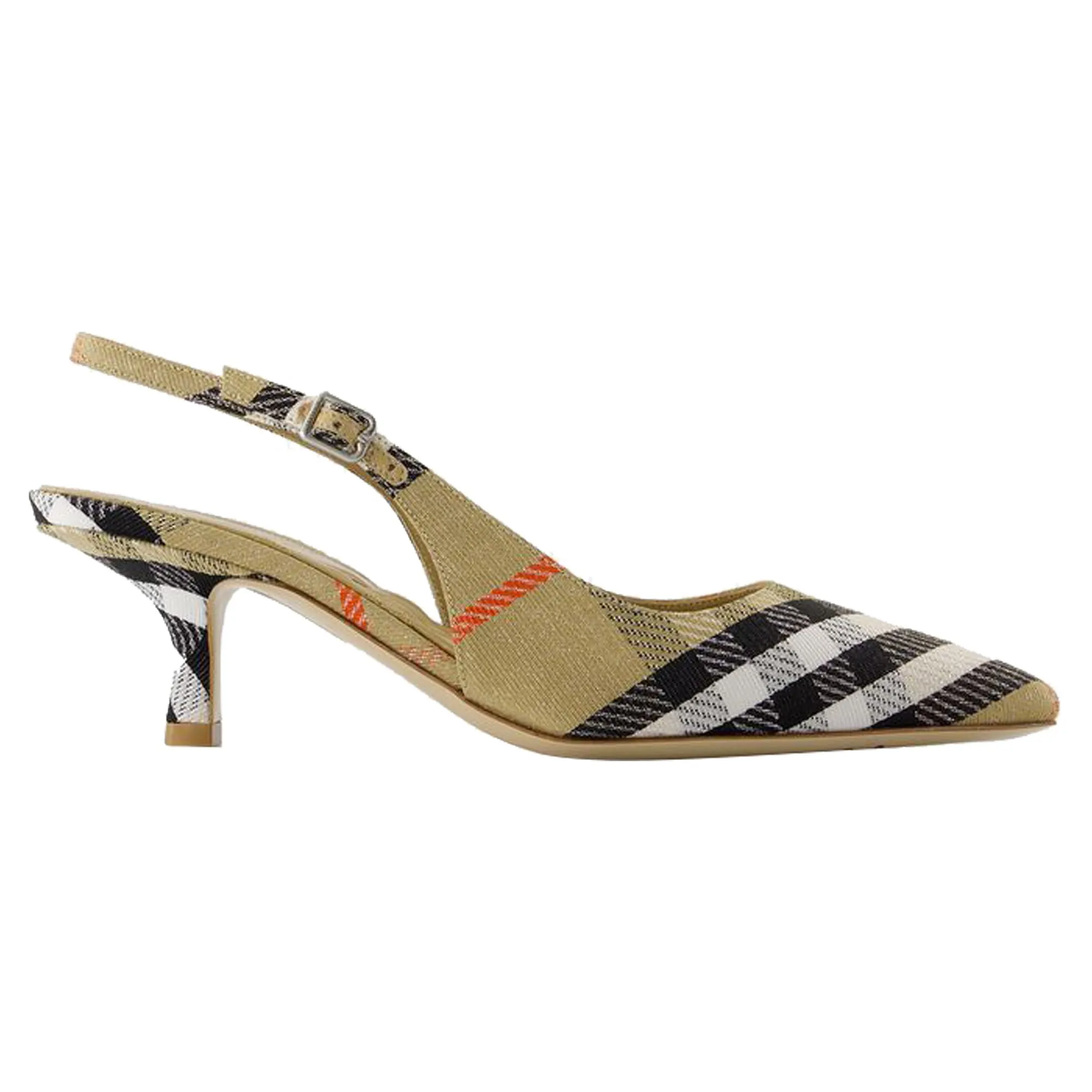 Lf Birdie 55 Sandals - Burberry - Synthetic - Beige
