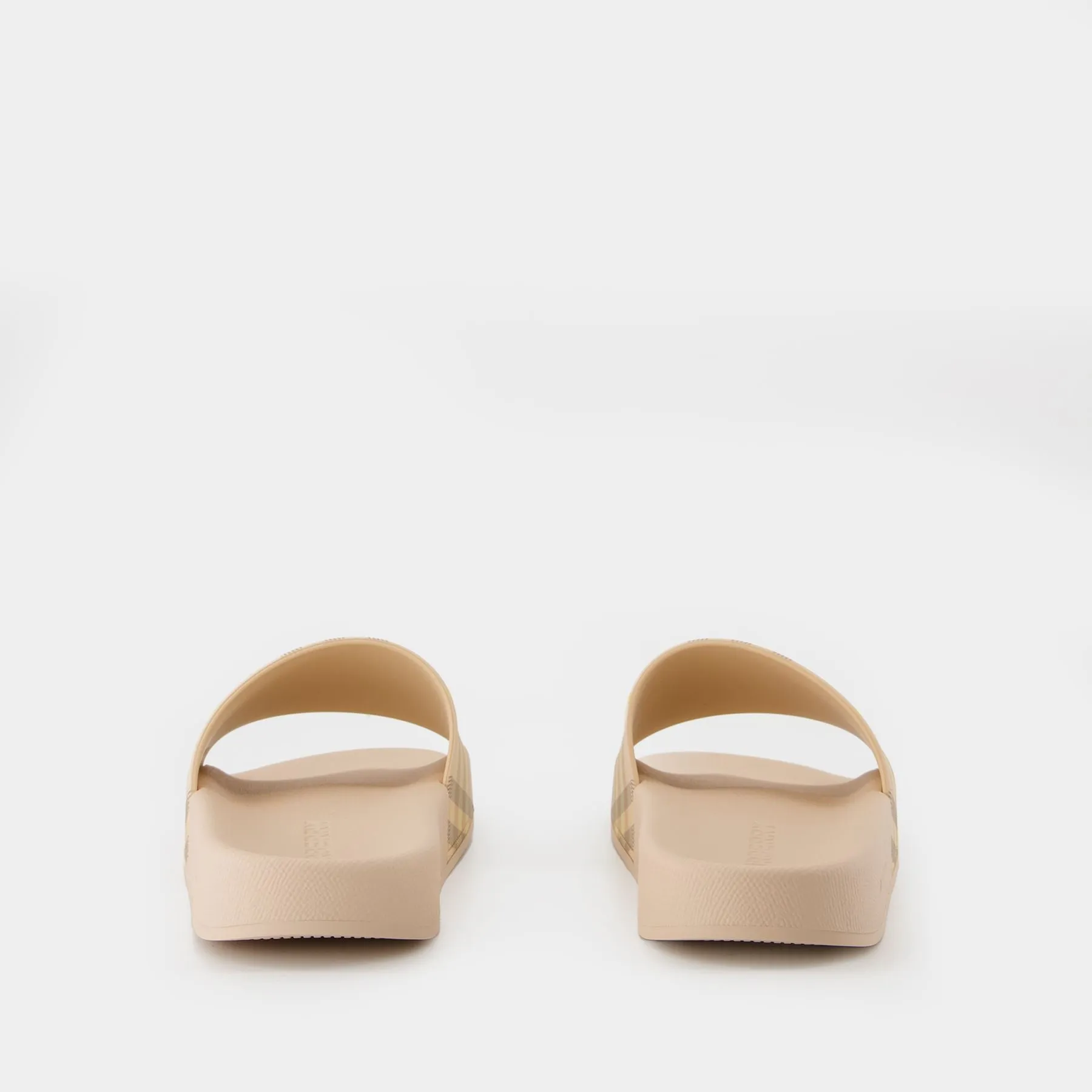 Lf  Furley Sandals - Burberry - Synthetic - Beige