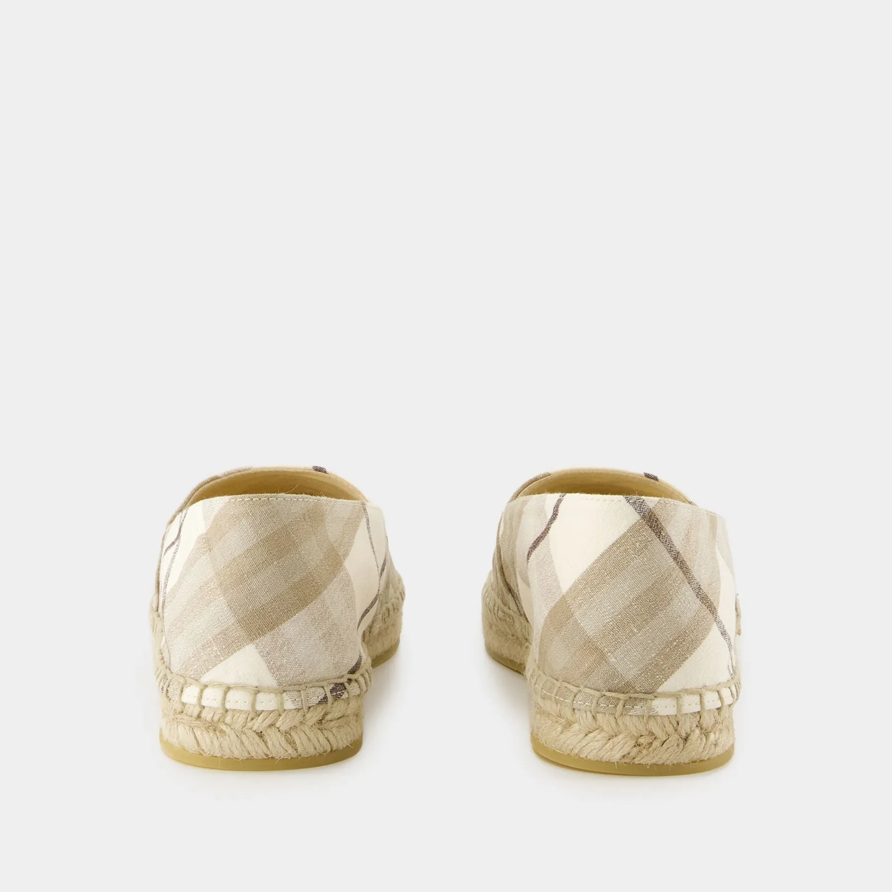 Lf Mews Espadrilles - Burberry - Linen - Beige
