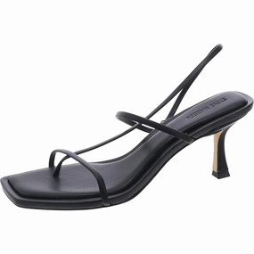 LOCKE Womens Leather Asymmetric Heels