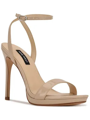 Loola 3 Womens Patent Round Toe Heels