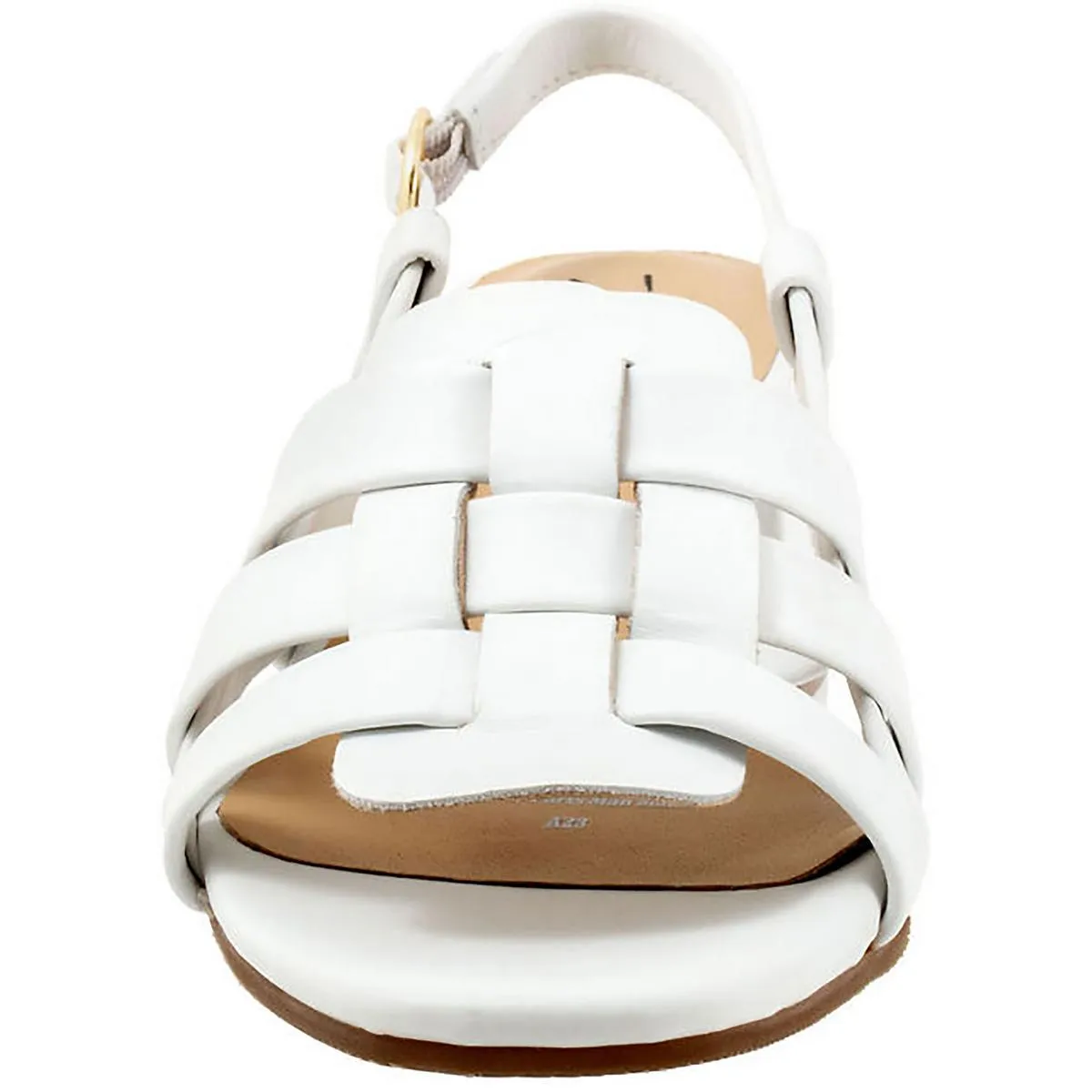 Luna Womens Leather Block Heel