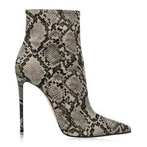 LYNDA SNAKESKIN BEIGE