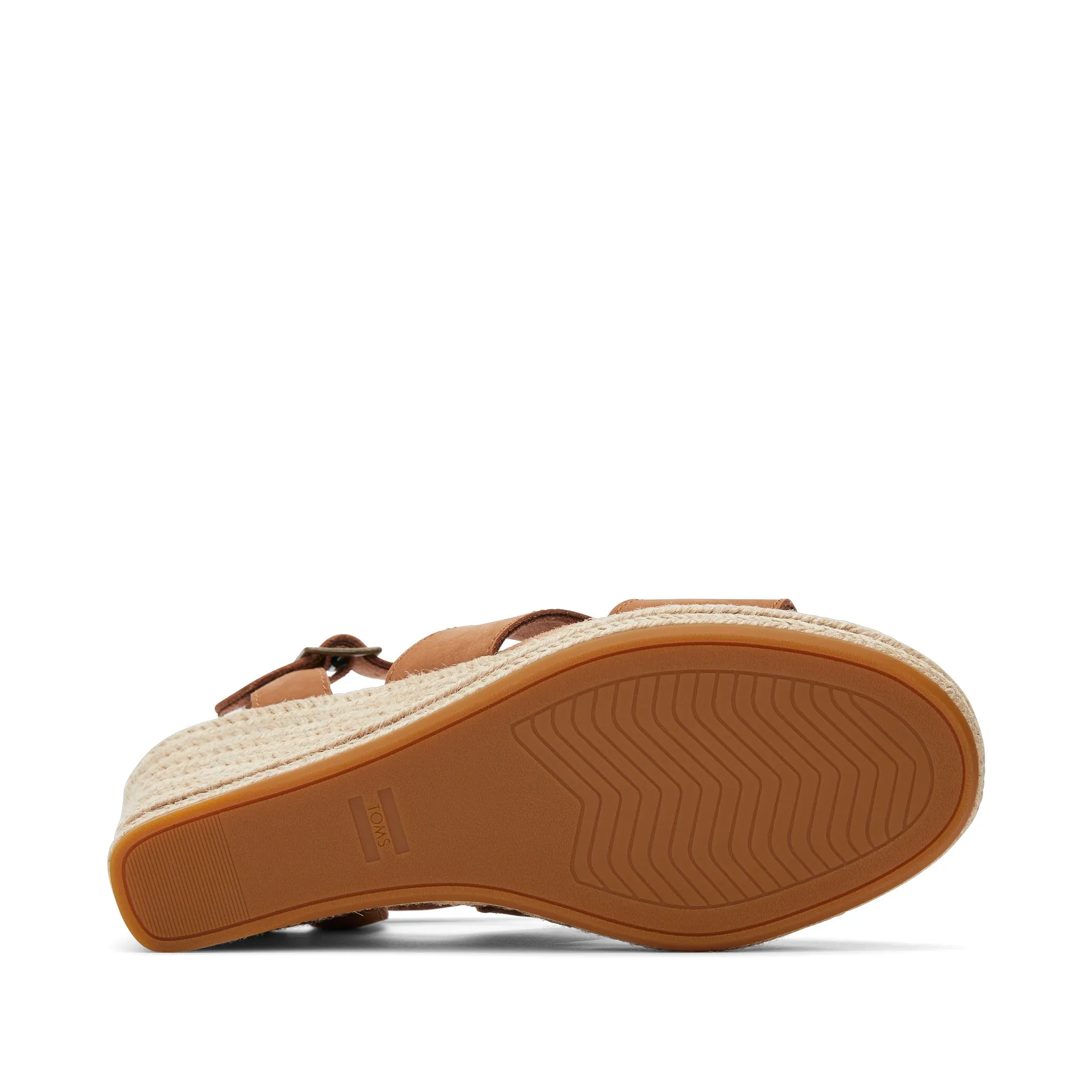 Madelyn Tan Leather Wedge Sandal