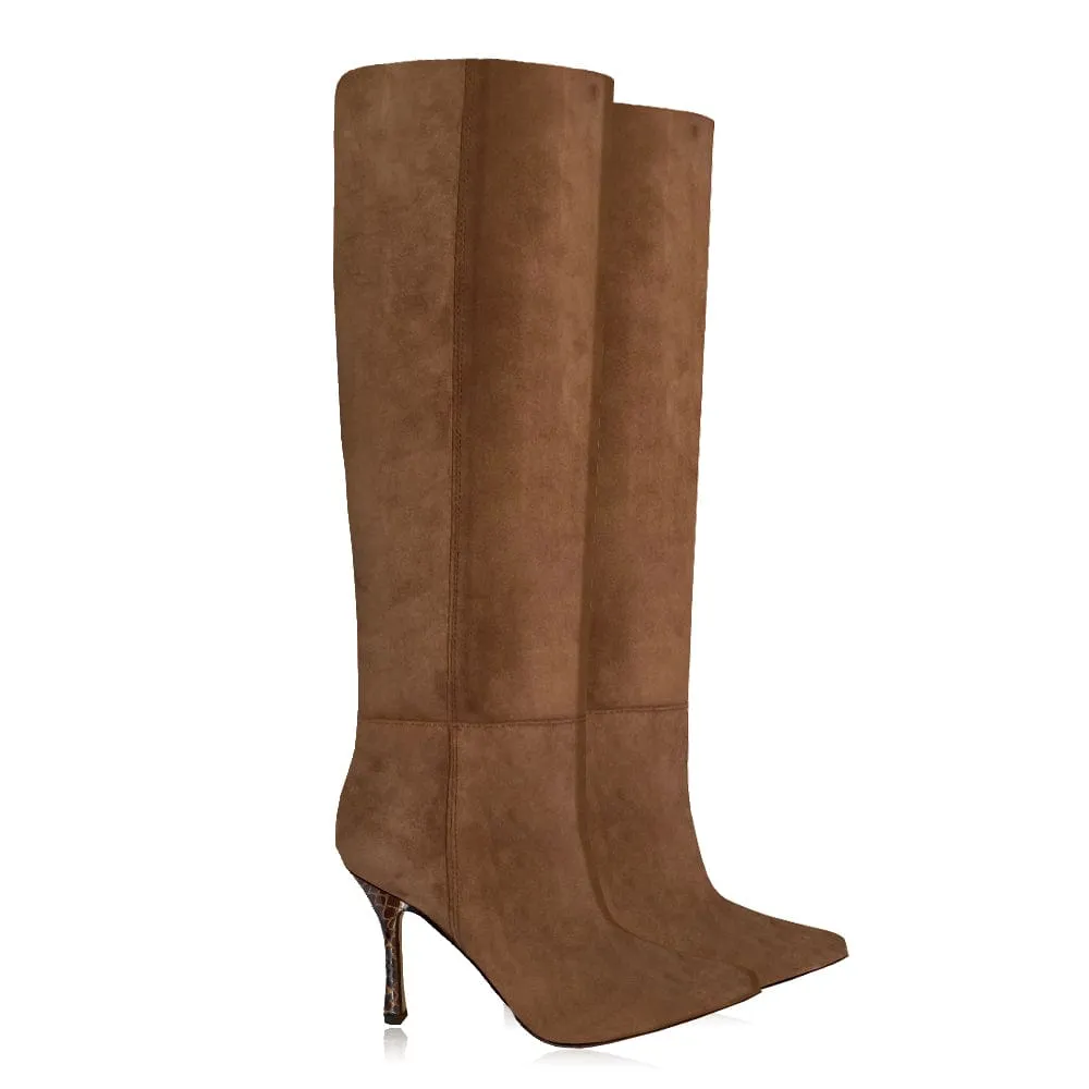 MARA SUEDE BROWN