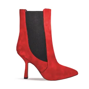 MARISA RED SUEDE