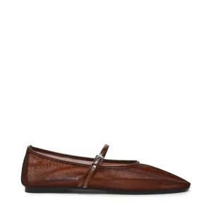 Mash Flat Shoe DK SEPIA BROWN