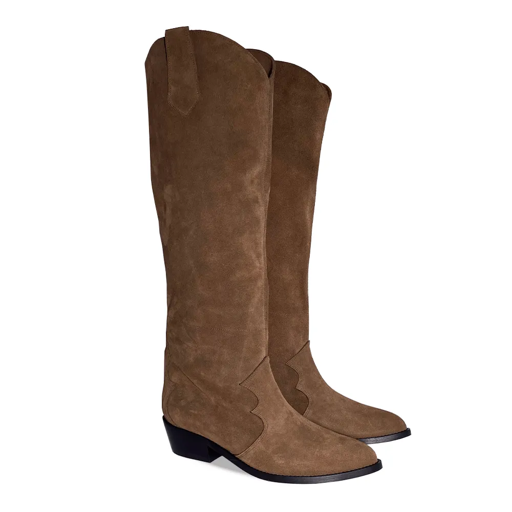 MEGGI BROWN SUEDE