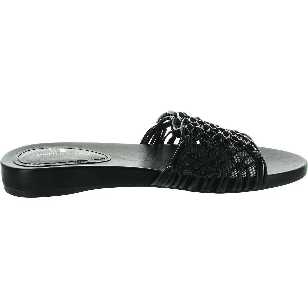 Melly Knotte Womens Comfort Insole Mesh Slide Sandals