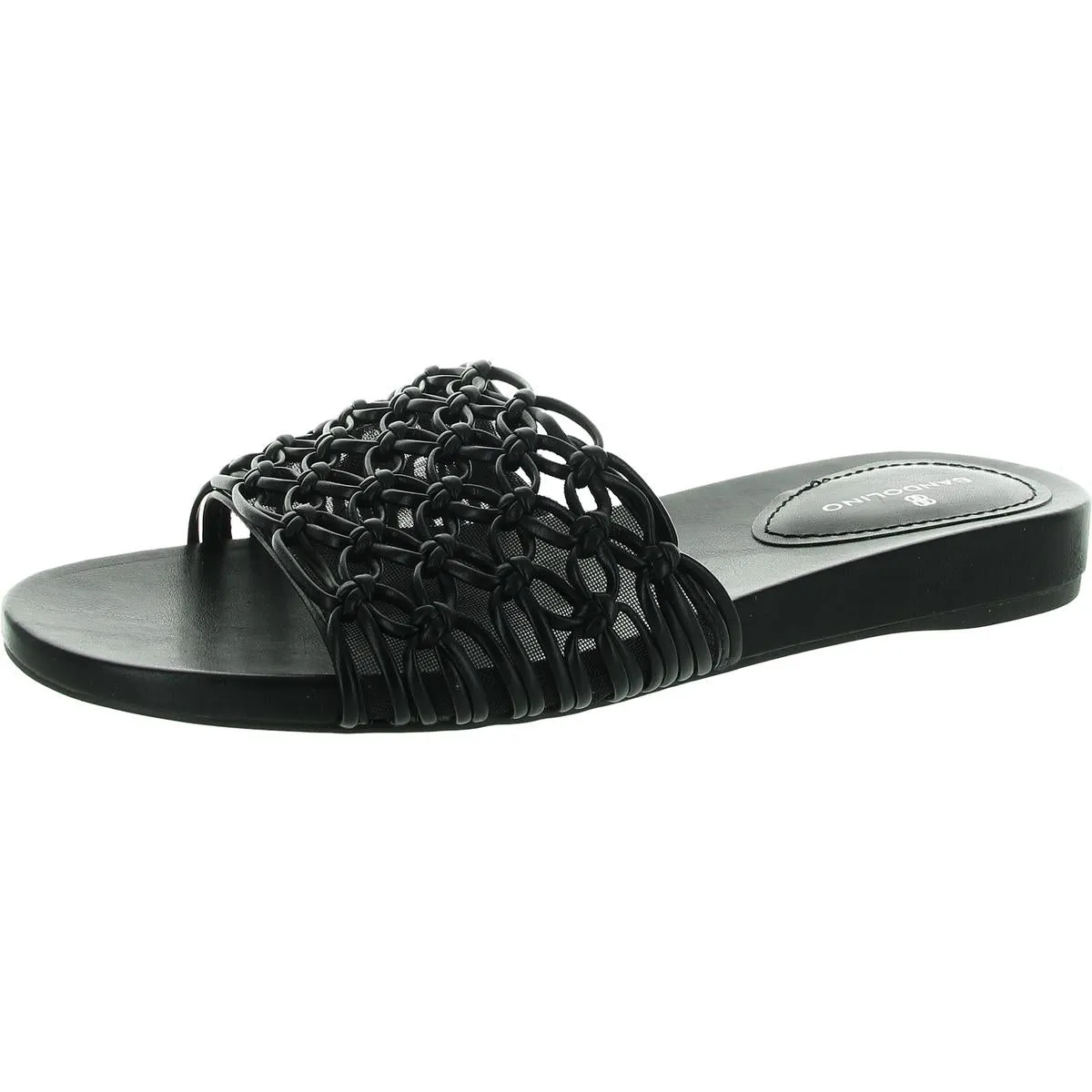 Melly Knotte Womens Comfort Insole Mesh Slide Sandals