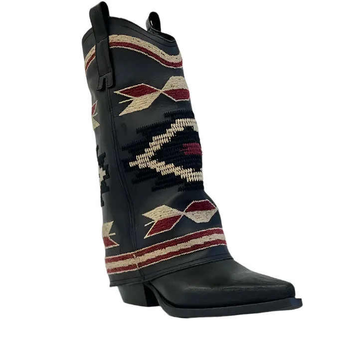 METISSE DX638 BLACK BOOTS