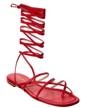 Michael Kors Collection Jade Runway Leather Sandal
