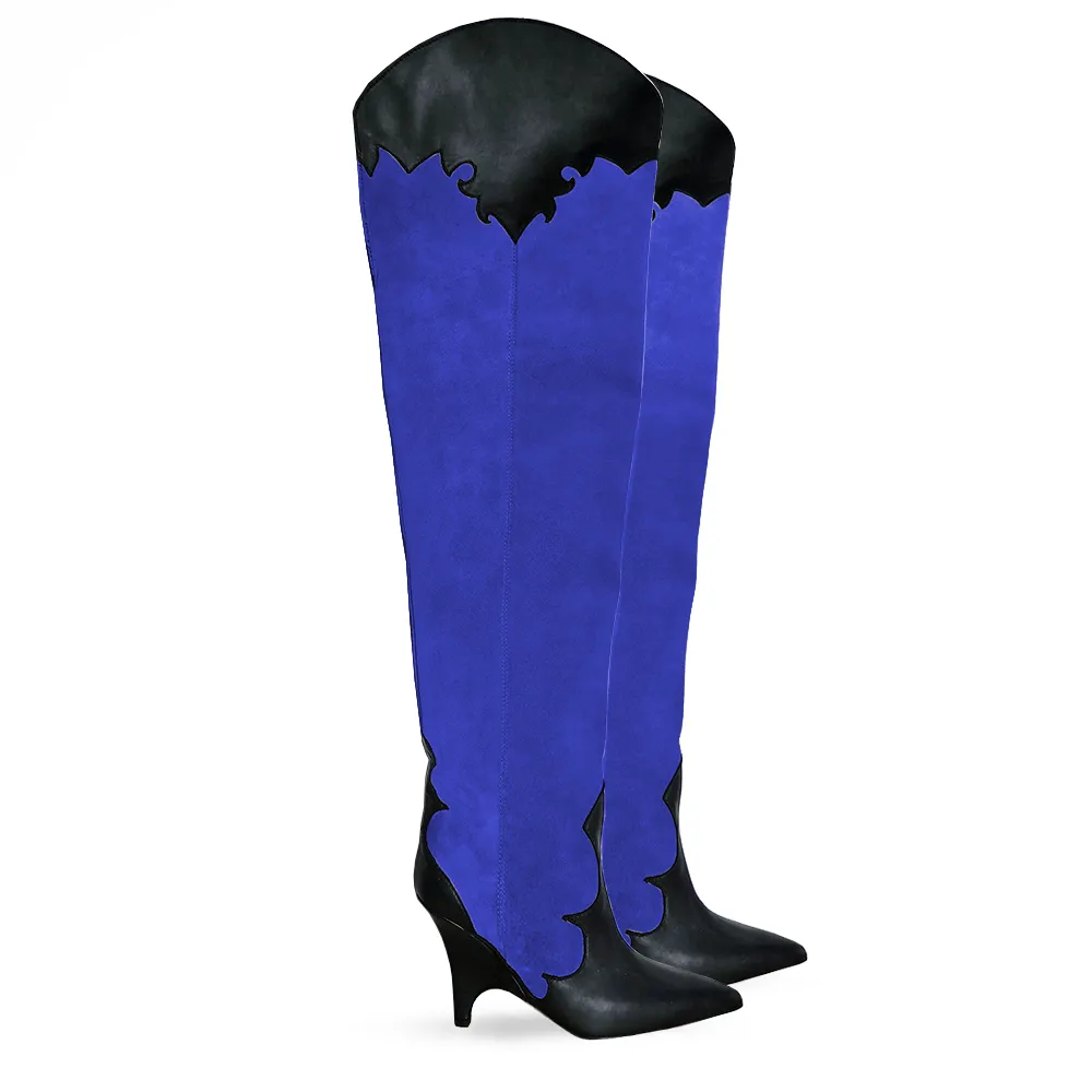 MICK SUEDE BLUE