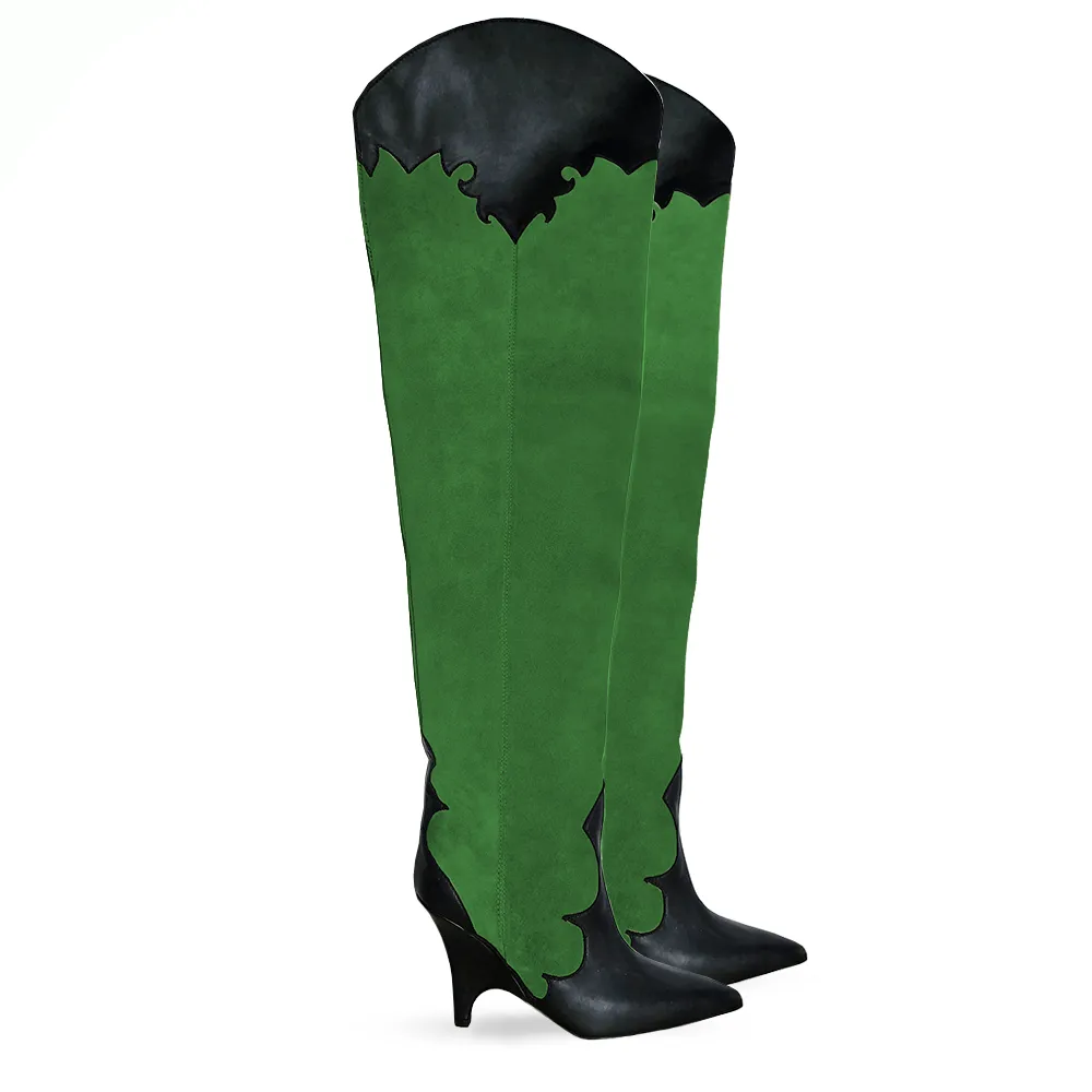 MICK SUEDE GREEN
